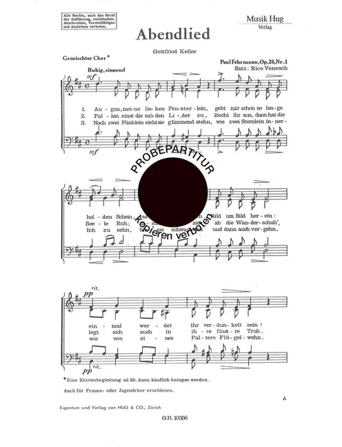 Abendlied